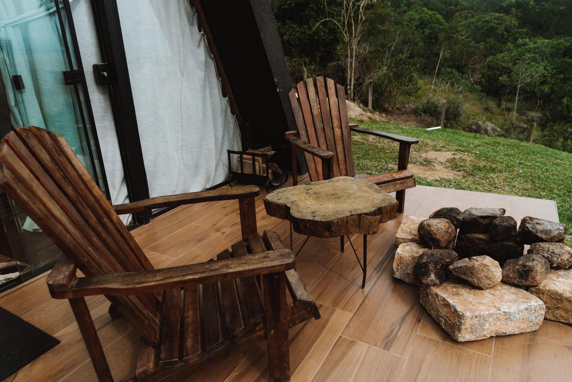 Vale dos Saltos Cabanas Tijucas Exterior foto